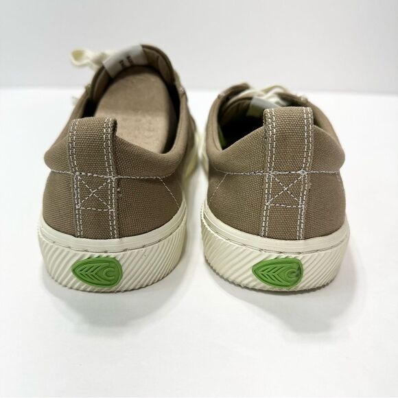 Cariuma OCA Low Burnt Sand Canvas Contrast Thread Sneaker Men’s 10 Women’s 11.5 - Picture 5 of 11